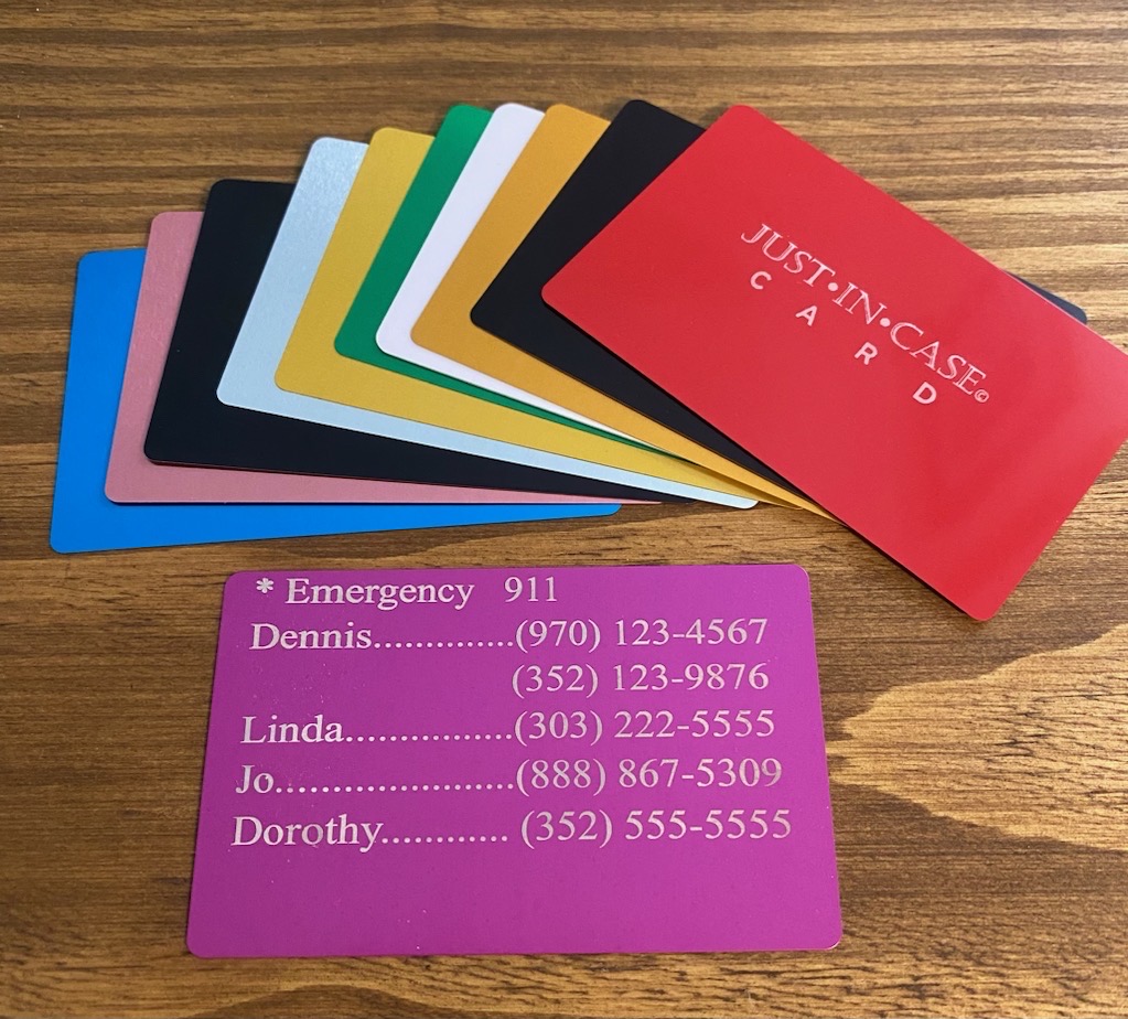 JustNCase International Card